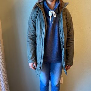 The north face parka jacket